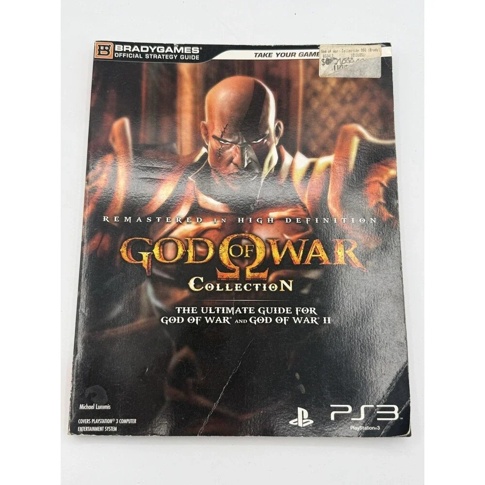 God Of War Collection BradyGames Official Strategy Guide PS3 PlayStation 3